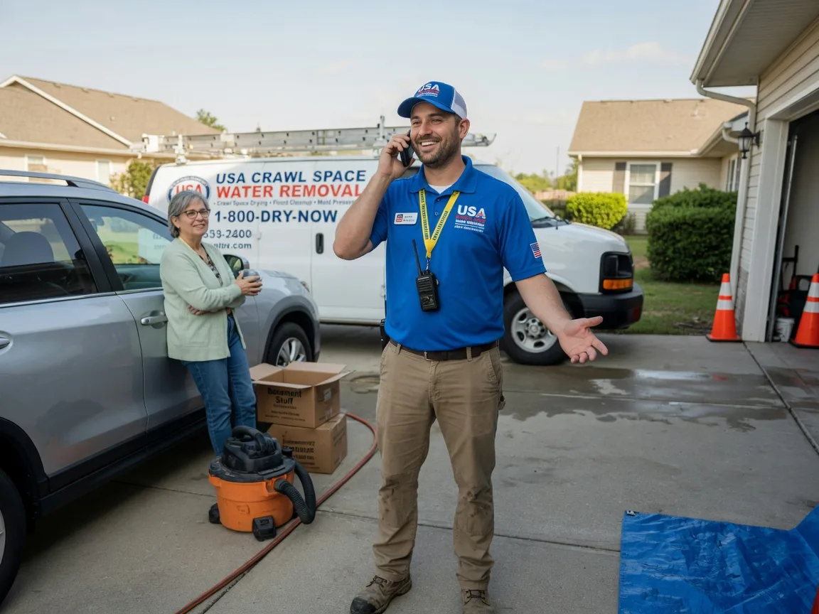 Crawl Space Water Removal Saint Donatus, IA FAQs